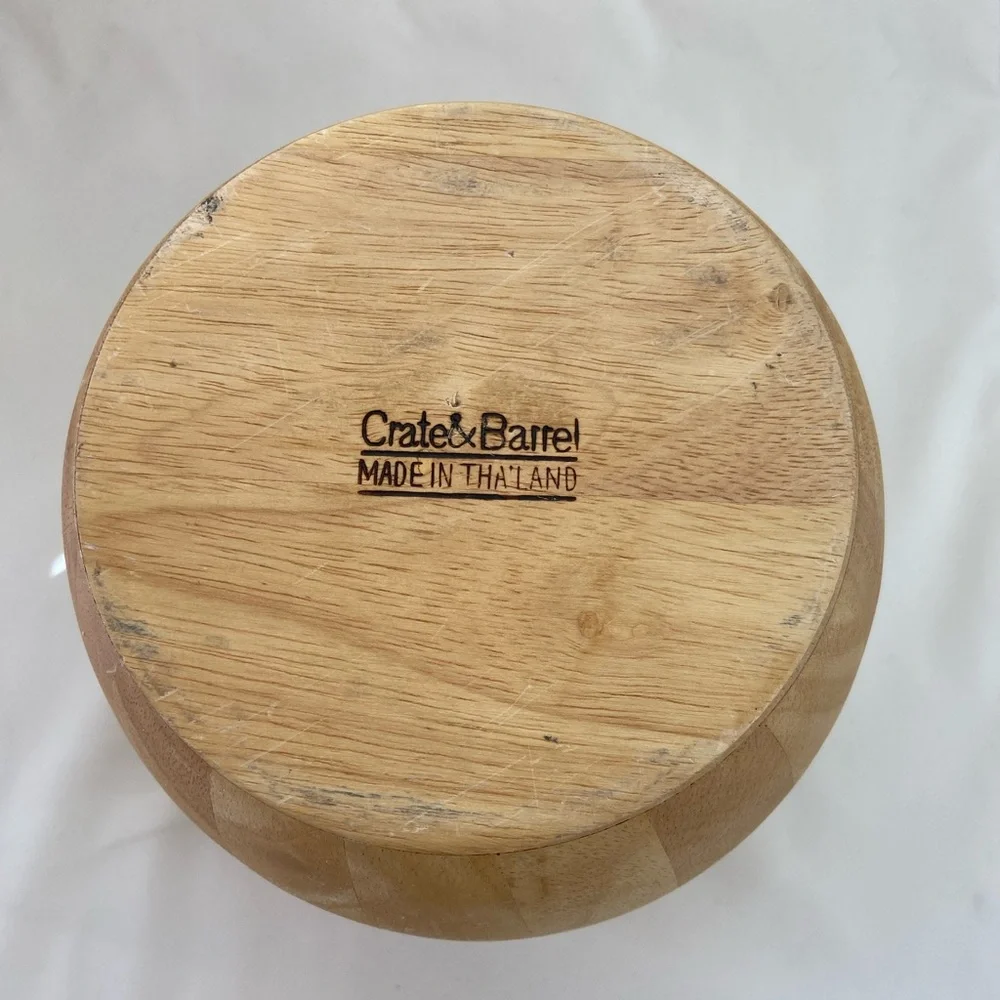 Crate & Barrel ice bucket